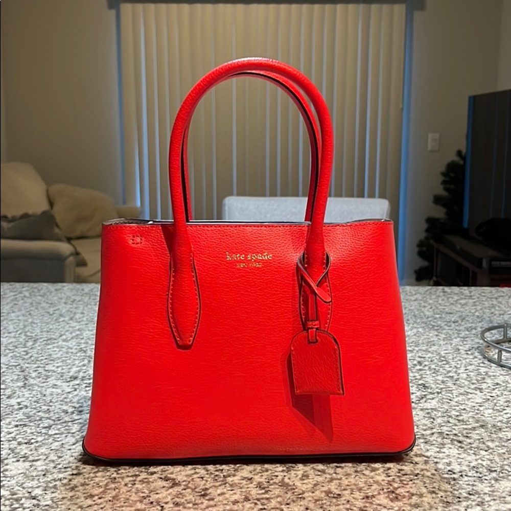 Kate spade satchel—geranium color